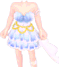 海边漫步女